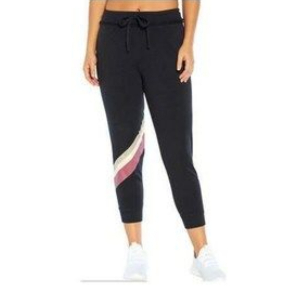 Wildfox NWOT Cosmic Relaxed Fit Jogger Pants w/ Striped Logo Detail